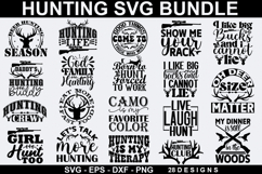 Hunting SVG Bundle - Hunting Quotes SVG Bundle Product Image 1