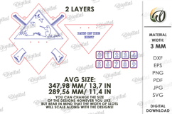 Hunting Tracker Laser Cut. Hunter log SVG. Days on the hunt Product Image 2