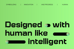 Hurst Bagod - Futuristic Sans Serif Font Product Image 3