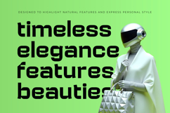 Hurst Bagod - Futuristic Sans Serif Font Product Image 5
