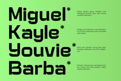 Hurst Bagod - Futuristic Sans Serif Font Product Image 11