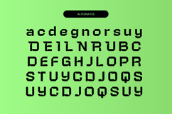 Hurst Bagod - Futuristic Sans Serif Font Product Image 13