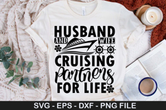 Husband and wife cruising partners - Cruise SVG Design Product Image 1
