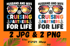 Husband And Wife Cruising Partners For Life Png Product Image 1