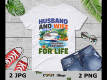 Husband And Wife Cruising Partners For Life Png Product Image 3
