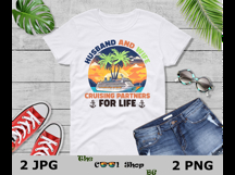 Husband And Wife Cruising Partners For Life Png Product Image 3