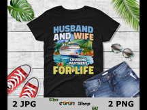 Husband And Wife Cruising Partners For Life Png Product Image 2