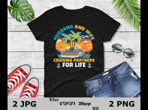 Husband And Wife Cruising Partners For Life Png Product Image 2