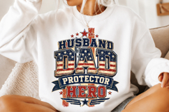 Husband Dad Protector Hero png Product Image 1