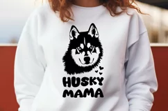 Husky Mama SVG PNG - Cute Husky Dog Lover Design Product Image 2