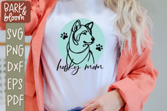Husky Mom | A Dog Themed SVG Product Image 1