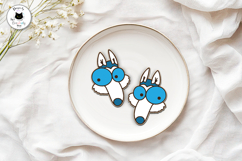 Funny Dog Stud Earrings Vol.2 | Dog Earrings Laser Cut Product Image 5