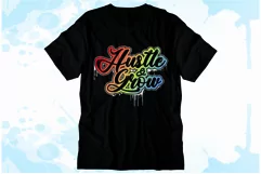 t shirt designs png, Hustle and Grow Inspirational Quote Svg Product Image 2