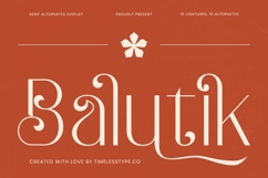 Hustle Batik - Serif Alternate Display Product Image 8