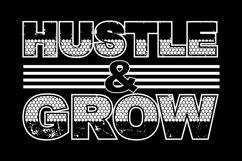 Hustle &amp; Grow - T Shirt Design Product Image 2