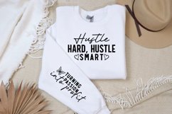 Hustle hard hustle smart Sleeve SVG Product Image 3