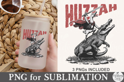 Huzzah PNG, Funny Cute Goose Meme Design Product Image 5