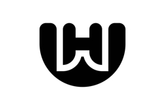 HW WH logo design Product Image 1