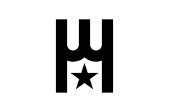 HW WH logo design Product Image 1