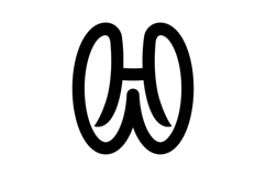HW WH logo design Product Image 1