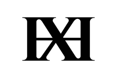 HX XH logo design Product Image 1