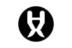 HX XH logo design Product Image 1