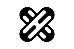 HX XH logo design Product Image 1