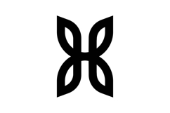 HX XH logo design Product Image 1