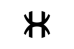 HX XH logo design Product Image 1
