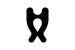 HX XH logo design Product Image 1
