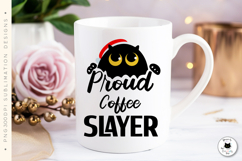 Naughty Cat Christmas Mug Designs | Funny Cat Sublimation Product Image 2