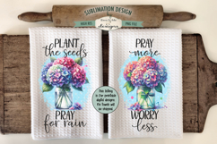Mothers Day Flowers Kitchen Towel Bundle | 16 PNGs Product Image 4