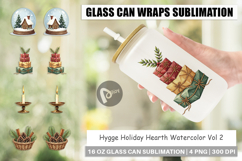 Hygge Holiday Hearth Glass Can Product Image 1