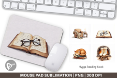 Hygge Reading Nook Mouse Pad Product Image 1
