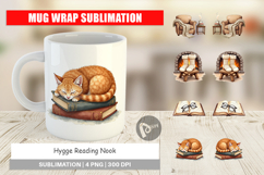 Hygge Reading Nook Mug Wrap Product Image 1