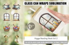 Hygge Reading Nook Glass Can Product Image 1