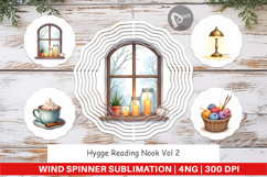 Hygge Reading Nook Wind Spinner Product Image 1