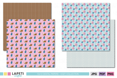 Warm winter pattern paper pack for seasonal craft projects