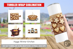 Hygge Winter Kitchen Tumbler Product Image 1