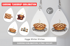 Hygge Winter Kitchen Earring Product Image 1