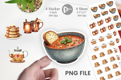 Hygge Winter Kitchen Sticker Product Image 1