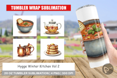 Hygge Winter Kitchen Tumbler Product Image 1