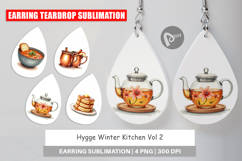 Hygge Winter Kitchen Earring Product Image 1