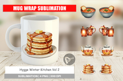 Hygge Winter Kitchen Mug Wrap Product Image 1