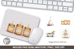 Hygge Winter Selfcare Mouse Pad Product Image 1