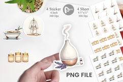 Hygge Winter Selfcare Sticker Product Image 1