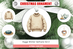 Hygge Winter Selfcare Ornament Product Image 1