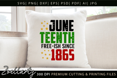 Juneteenth SVG PNG EPS DXF Black Lives Matter Freedom Day Product Image 5