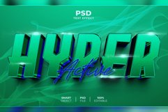 Hyper Active 3D editable text effect Product Image 1