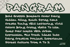 Hyper Sector Webfont Modern Graffiti Display Font Product Image 2